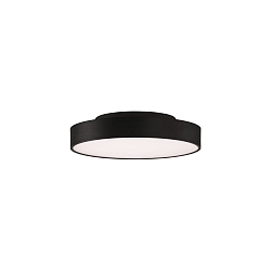 Luminaire de plafond ROMA 3974/40 avec diffuseur IP20, noir