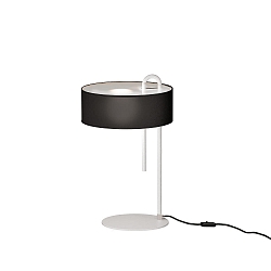 Lampe de table CLIP 8178 avec interrupteur E27 IP20, blanche