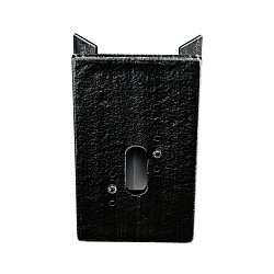 Support d'angle TYPE NO 1007 angulaire acier inoxydable, anthracite mat