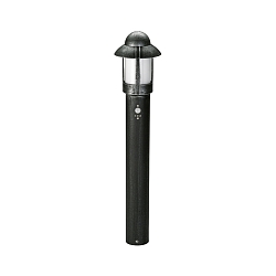 Borne d'�clairage TYPE NO 2025 avec d�tecteur de mouvement E27 44, noir  gradable