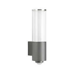 Luminaire mural d'ext�rieur TYPE NO 0311 cylindrique, avec d�tecteur de mouvement E27 44, anthrazit
