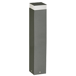 Luminaire en forme de borne TYPE NO 2293 angulaire, langue, commutable IP54, anthrazit