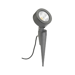 Lampe � broche TYPE NO 2390 avec prise de courant, dimmable, r�glable 54, anthrazit gradable