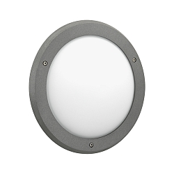 Luminaire mural d'ext�rieur TYPE NO 6419 IP44, anthrazit, opale gradable