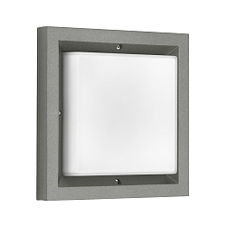 outdoor wall luminaire TYPE NO 6422 IP54, anthracite, opal dimmable