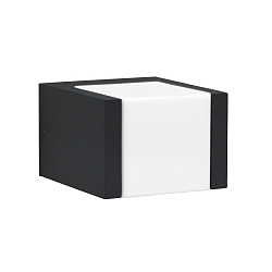 Luminaire mural d'ext�rieur TYPE NO 0332 langue, dimmable 54, noir mat gradable