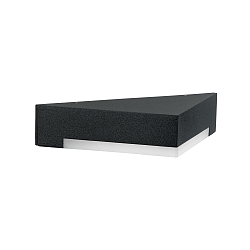 Luminaire mural d'extérieur TYPE NO 0333 angulaire, dimmable 54, noir mat gradable