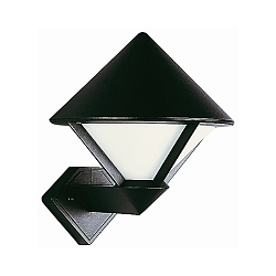 Luminaire mural d'extérieur TYPE NO 0616 E27 44, noir mat gradable