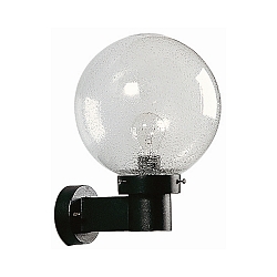 Luminaire mural d'extérieur TYPE NO 0633 haut E27 44, dégager, noir mat gradable