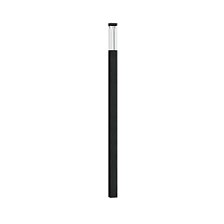 Lampadaire d'extérieur TYPE NO 0868 asymétrique IP54, noir , transparent gradable