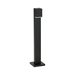 Borne d'�clairage TYPE NO 2065 angulaire 44, noir mat