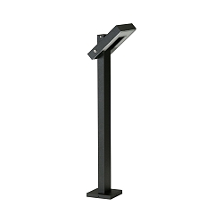 Borne d'éclairage TYPE NO 2091 angulaire, pivotant 54, noir mat