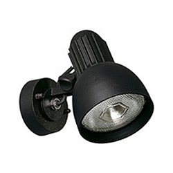 Projecteur d'extérieur TYPE NO 2122 pivotant E27 IP54, noir mat gradable