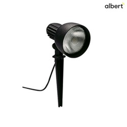 Lampe  broche TYPE NO 2123 avec prise de courant, rglable E27 54 noir mat gradable