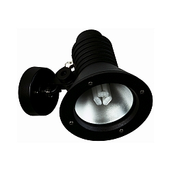 Projecteur d'ext�rieur TYPE NO 2182 pivotant E27 IP54, noir mat gradable