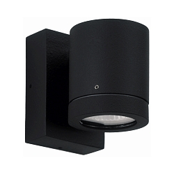 Projecteur d'extérieur TYPE NO 2193 rotatif, unilatéral GU10 54, noir mat gradable