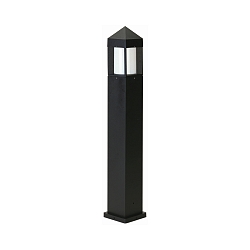 Borne d'éclairage TYPE NO 2241 angulaire E27 44, noir mat gradable