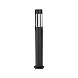 Borne d'éclairage TYPE NO 2249 cylindrique E27 44, noir mat gradable