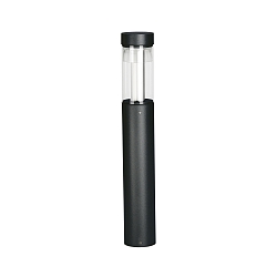 LED Bollard light Type No. 2267, asymmetrical 180°, IP54, height 100cm, 18.5W 3000K 2000lm, DALI dimmable, black matt