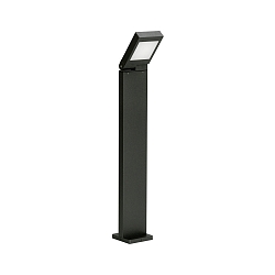 Borne d'éclairage TYPE NO 2296 angulaire, pivotant 44, noir mat