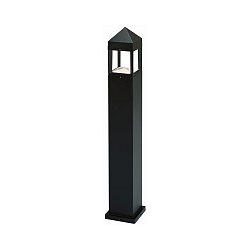 Borne d'éclairage TYPE NO 2299 angulaire, dimmable 44, noir mat