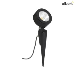 Lampe  broche TYPE NO 2390 avec prise de courant, dimmable, rglable 54 noir mat gradable