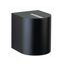 Projecteur d'extérieur TYPE NO 2400 haut bas, rond IP44, noir mat 