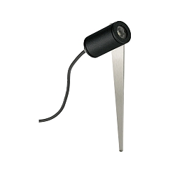 Lampe à broche TYPE NO 2433 angulaire, pivotant, incassable 54, noir mat 