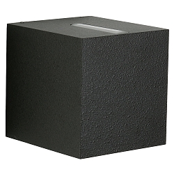 Luminaire mural d’extérieur TYPE NO 2442 bilatéral IP44, noir  gradable