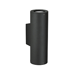 Projecteur d'extérieur TYPE NO 2481 haut bas, cylindrique GU10 44, noir  gradable