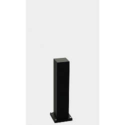 Outdoor Energy column empty Type No. 4405, IP54, max. 3 optional inserts, excl. lighting, excl. switching function, black matt