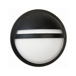 Luminaire mural d'extérieur TYPE NO 6105 rond, avec couverture E27 44, blanche gradable