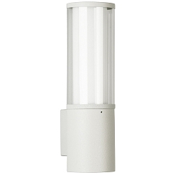 Luminaire mural d'ext�rieur TYPE NO 0311 cylindrique E27 44, blanche