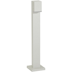 Borne d'�clairage TYPE NO 2065 angulaire 44, blanc mat