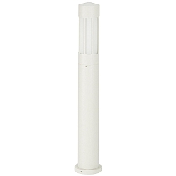 Borne d'éclairage TYPE NO 2249 cylindrique E27 44, blanc mat gradable