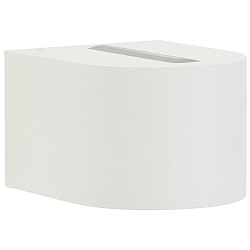 Projecteur d'extérieur TYPE NO 2338 haut bas, rond 44, blanc mat 