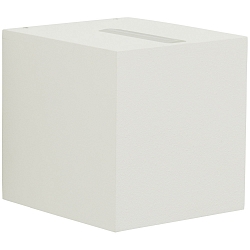 Projecteur d'ext�rieur TYPE NO 2415 haut bas, angulaire 44, blanc mat 