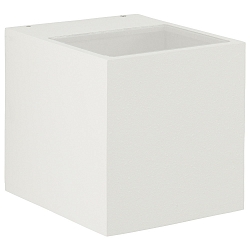Projecteur d'ext�rieur TYPE NO 2417 haut bas, angulaire 44, blanc mat 