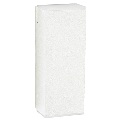 Luminaire mural d'extérieur TYPE NO 2491 bilatéral GU10 IP44, transparent, blanche gradable
