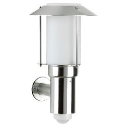 Luminaire mural d'ext�rieur TYPE NO 0238 1 voie, avec d�tecteur de mouvement, avec couverture E27 44