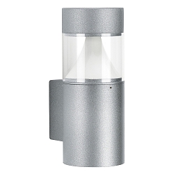 Projecteur d'extérieur TYPE NO 0275 cylindrique, résistant aux chocs 54, argent mat gradable