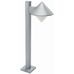 Luminaire d'allées TYPE NO 2026 E27 44, argent mat gradable