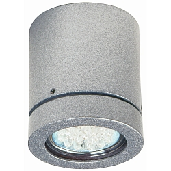 Plafonnier extérieur TYPE NO 2140 rigide GU10 23, argent mat gradable