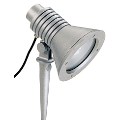 Lampe � broche TYPE NO 2183 avec prise de courant, r�glable, incassable E27 54, argent mat gradable