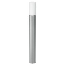 Borne d'éclairage TYPE NO 2277 dimmable 44, argent mat gradable