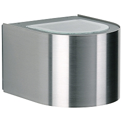 Projecteur d'ext�rieur TYPE NO 2337 haut bas, rond 44, acier inoxydable mat 