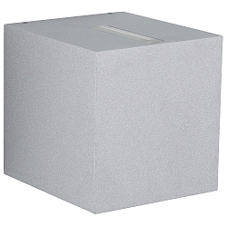 Projecteur d'ext�rieur TYPE NO 2415 angulaire, bilat�ral 44, argent mat 