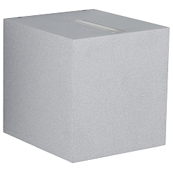 Projecteur d'ext�rieur TYPE NO 2416 angulaire, bilat�ral 44, argent mat 