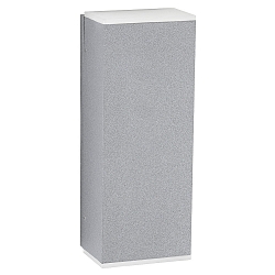 Luminaire mural TYPE NO 2491 bilatéral GU10 IP44, argent, transparent gradable