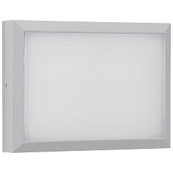 Applique et plafonnier TYPE NO 6403 langue, dimmable, résistant aux chocs 54, argent mat gradable